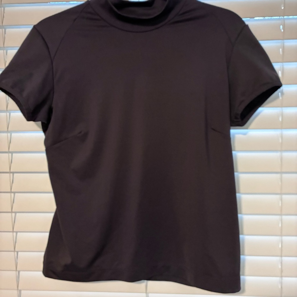 Nike Golf Women's Eggplant/Purple Short Sleeve Top